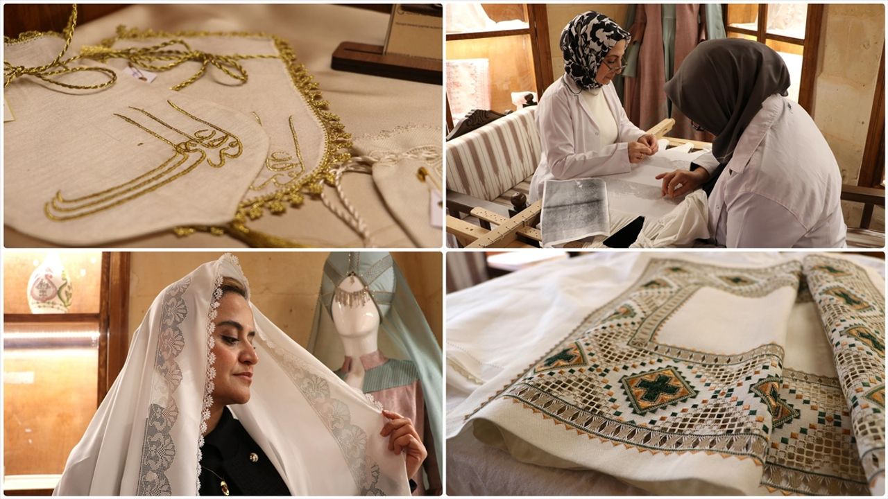 UNESCO listesine giren 'Antep işi nakışı'nın gelecek nesillere aktarılması hedefleniyor