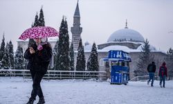 Bazı illerde kar etkili oldu