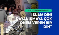 Berlin Türk Cemaati ramazan ayında dayanışma kültürünü yaşatmak için yardım paketi dağıttı