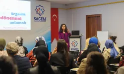 Konya Selçuklu'da SAGEM'den 'ergenlik' semineri