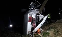Malatya'da otomobilin devrilmesi sonucu 1 kişi öldü, 2 kişi yaralandı