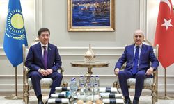 TBMM Başkanı Kurtulmuş, İstanbul'da Kazakistan Parlamentosu Meclis Başkanı Koşanov'la görüştü