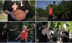 Altmışlık "delikanlılar" sokak basketbolunun vazgeçilmezleri oldu