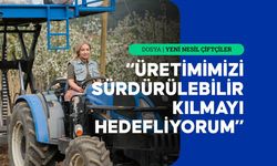 Elma üreticisi genç çiftçi ürünlerini kurutarak katma değerli hale getirecek