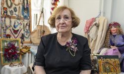 Huzurevi sakini, 60 yıllık sanat birikimini kadınlara destek için kullanacak