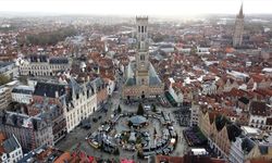 Orta Çağ'dan kalma Brugge'deki tarihi kaldırım taşları çalınıyor