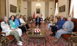TBMM Başkanı Kurtulmuş, CHP'li Asu Kaya ve beraberindeki milletvekilleri ile İYİ Partili Çömez'i kabul etti