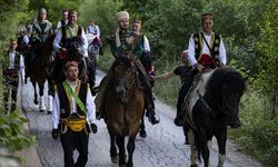Bosna Hersek'te 515'inci Ayvaz Dede Şenlikleri'ne katılacak atlılar yola çıktı