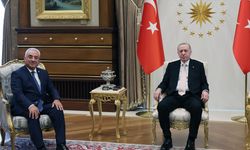 Cumhurbaşkanı Erdoğan, DSP Genel Başkanı Aksakal'ı kabul etti