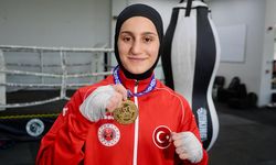 Dünya şampiyonu muaythaici Fatma Çeken'in hayali 2032 Brisbane Olimpiyatları