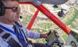 Gökyüzüne sevdalanan nalbur, evini, iş yerini ve aracını satıp pilot oldu