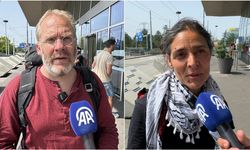 İsviçreli aktivistler, "Küresel Gazze Yürüyüşü"ne katılmak üzere Mısır'a doğru yola çıktı
