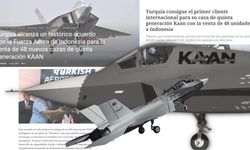 KAAN'ın Endonezya'ya satışına İspanya savunma medyası geniş yer ayırdı