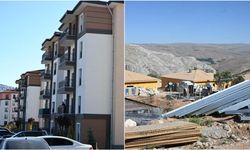 Malatya'da deprem konutları ve iş yerlerinin yapımı sürüyor