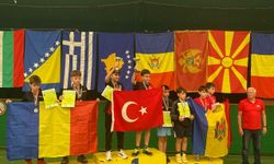 Malatyalı milli sporcu masa tenisinde Balkan şampiyonu oldu