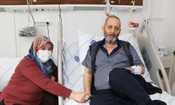 Nakil için okulunu donduran oğlunun ciğeriyle hayata tutunan baba, çifte bayram yaşadı