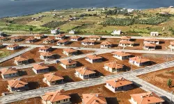 Kahramanmaraş’ta 110 köy evi tamamlandı... Göl manzaraları köy evleri tamamlandı