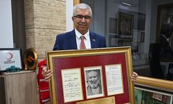 Filistin cephesinde İngilizlere esir düşen dedesinin mektubuna 107 yıl sonra kavuştu