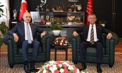 TBMM Başkanı Kurtulmuş, CHP Genel Başkanı Özel'i ziyaret etti