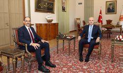 TBMM Başkanı Kurtulmuş, MİT Başkanı Kalın'ı kabul etti