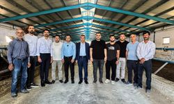 TKDK ile TOBB Genç Girişimciler Kurulu üyelerinden genç çiftçiye plaket