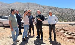 Doğanşehir Kaymakamı Sungur'dan deprem konutlarına inceleme