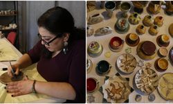 Arkeolojik kazılarda çıkan eserlerden etkilenen ev hanımı seramik sanatçısı oldu