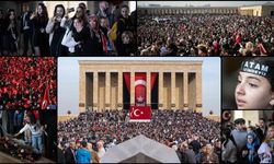 Anıtkabir'de ziyaretçi akını