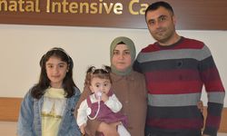 Prematüre doğan 570 gramlık Ayliz Nida, 1 yaşına ulaştı