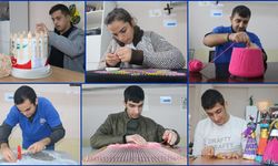 Adana'da özel gereksinimli bireyler atıkları ekonomiye kazandırarak gelir elde ediyor