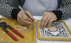 Kahramanmaraş'ın Germanicia mozaikleri kadınların emeğiyle yeniden hayat buluyor