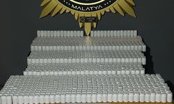 Malatya'da 75 bin 376 sentetik uyuşturucu hap ele geçirildi