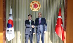 TBMM Başkanı Kurtulmuş, Güney Kore Ulusal Meclisi Başkanı Woo Won-Shik ile Meclis'te bir araya geldi