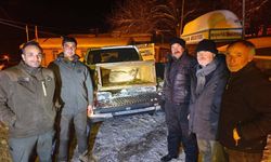 Kıştan kaçtı, köye sığındı: yavru dağ keçisi koruma altında