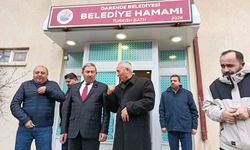 Darende'de Öğretmenevi Altındaki Hamam Yeniden Hizmete Açıldı