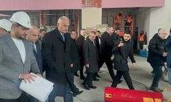 Kültür Ve Turizm Bakanı Ersoy, Sabancı Kültür Merkezi İnşaatında İncelemelerde Bulundu