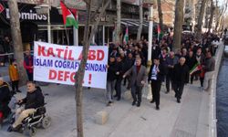 Malatya'da Mescid-i Aksa ve Filistinli esirler için yürüyüş düzenlendi