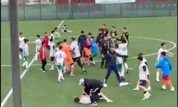 U-14 Gelişim Ligi'nde Bitiş Düdüğüyle Yeşil Saha Karıştı