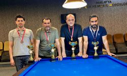 Malatya'da Artistik Bilardo Heyecanı Tamamlandı