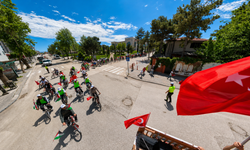 Malatya'da Gazze İçin Pedal Çevirdiler