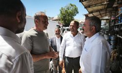 HÜDA PAR Heyeti Akçadağ'da Esnafın Nabzını Tuttu