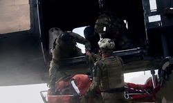 Mahsur Kalan Vatandaş Askeri Helikopterle Kurtarıldı