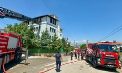 Medresede Korkutan Yangın; Maddi Hasar Oluştu