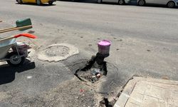 Yüklenici Firma Tarafından Yapılan Yolda Çökme: Tevfik Temelli Caddesi'nde Tepkiler Yükseliyor