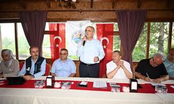 Başkan Er, Darende'de Muhtarların Taleplerini Dinledi