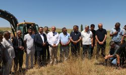 Delihasanyurdu Mahallesi'nde Taziye Evi İçin İlk Kazma Vuruldu