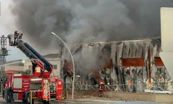 MOTAŞ Bakım Atölyesinde Korkutan Yangın