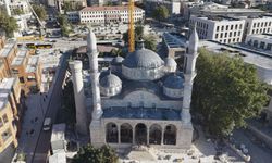 Başkan Taşkın ve Milletvekili Babacan Yeni Cami'deki Çalışmaları İnceledi