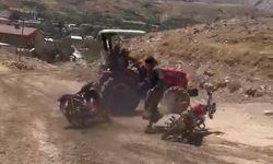 Traktörü Kalabalığın Üzerine Sürdü: Köy Korucusu Ağır Yaralandı
