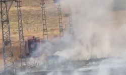 Yeşilyurt'ta Tarımsal Üretim Sahasında Yangın